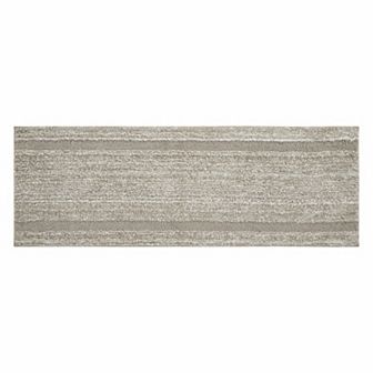 VCNY Home Heathered Hotel Microfiber Bath Rug Runner