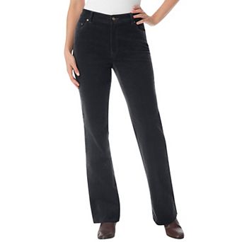 Woman Within Plus Size Petite Stretch Corduroy Bootcut Jean