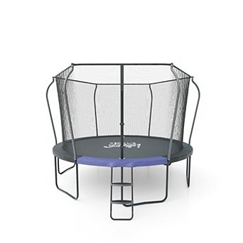 123 Jump 12 Foot Round Trampoline With Ladder