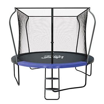 123 Jump 10 Foot Round Trampoline With Ladder