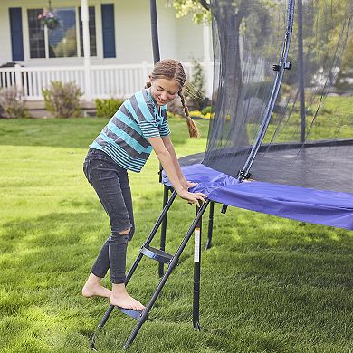 123 Jump 10 Foot Round Trampoline With Ladder