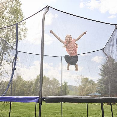 123 Jump 10 Foot Round Trampoline With Ladder