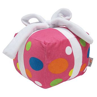 Birthday Present Plush Toy With Hidden Squeaker 6"