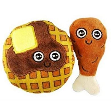 Mad Cat Chicken And Waffles Cat Toy Set