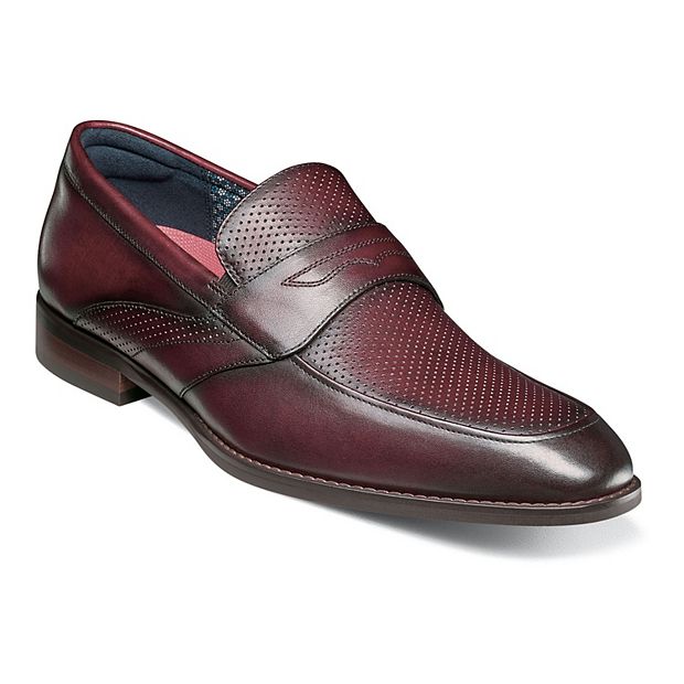 Stacy Adams Karnes Men s Moc Toe Slip On Penny Loafers