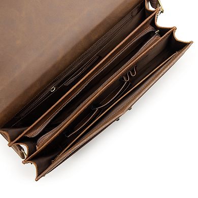 Women's AmeriLeather Efficiency Leather Briefcase