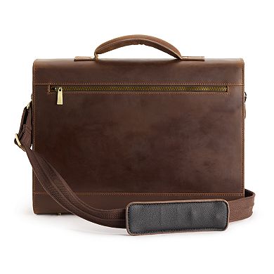 Women's AmeriLeather Efficiency Leather Briefcase