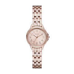 Kohls rose gold watch hotsell