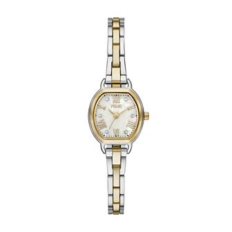 Folio Women's Two Tone Barrel Watch