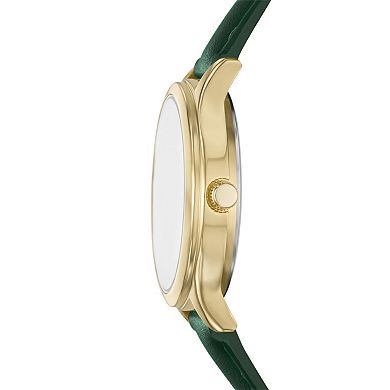 Folio Women's Faux Leather Easy Read Watch