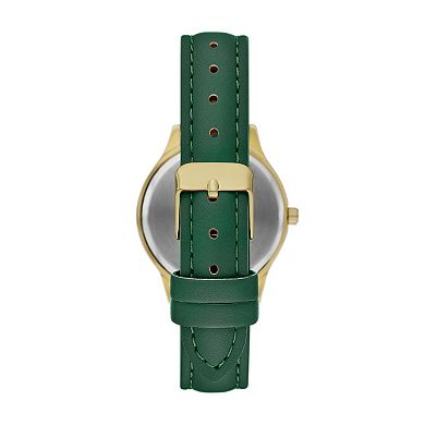 Folio Women's Faux Leather Easy Read Watch