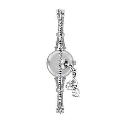 Folio Women's Rope Textured Bracelet Strap Round Dainty Watch