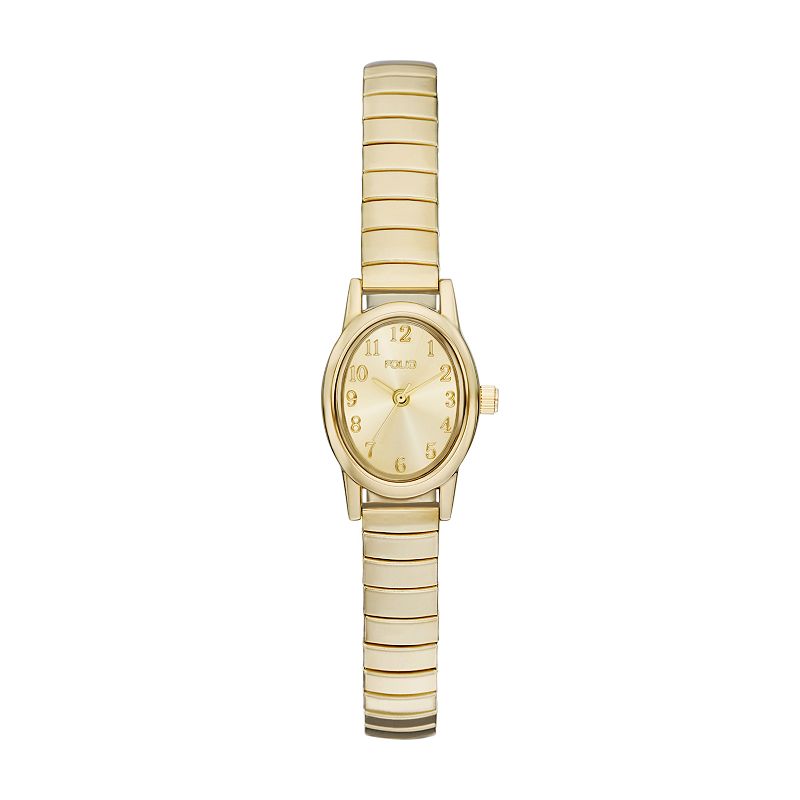 Folio Women's Oval Expansion Watch, Gold Tone