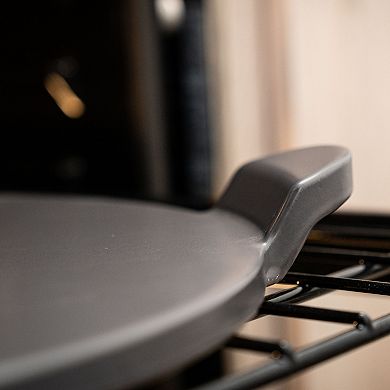 Old Stone Glazed Pizza Stone with Handles