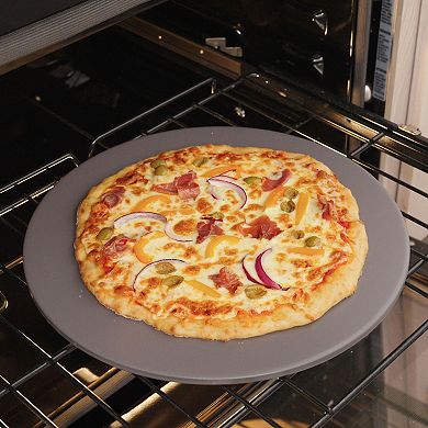 Old Stone Glazed Round Pizza Stone