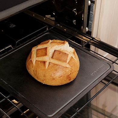 Old Stone Pizza Steel with Moat - 14 in. x 14 in.