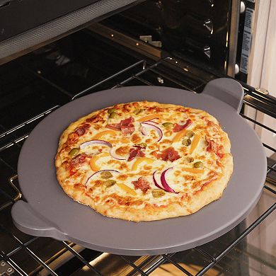 Old Stone 3-Piece Glazed Pizza Stone Set