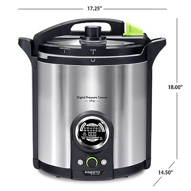 Presto Precise 17-Quart Digital Pressure Canner