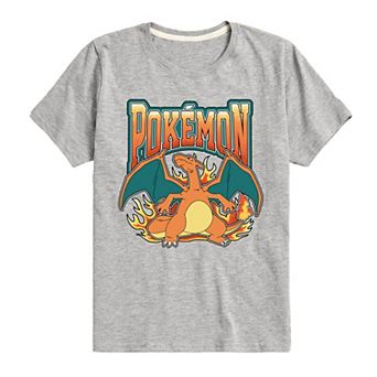 Boys 8-20 Pokemon Charizard Collegiate Graphic Tee