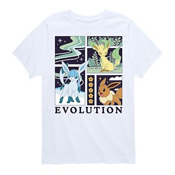 Boys 8-20 Pokemon Nature Evolution Graphic Tee