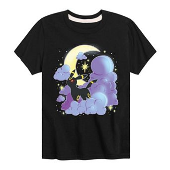 Boys 8-20 Pokemon Umbreon Moon & Stars Graphic Tee