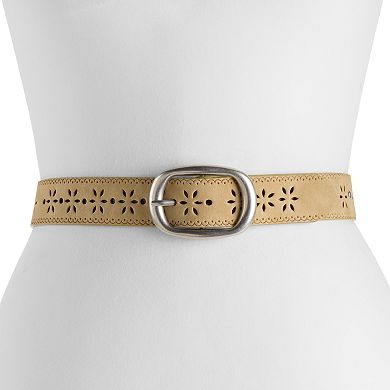Women's Sonoma Goods For Life® Floral Belt with Stud Detail
