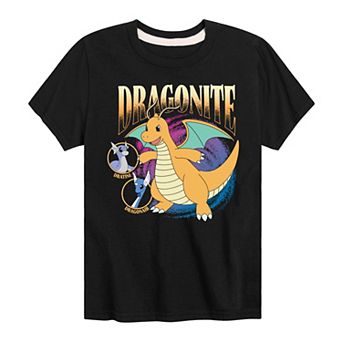 Boys 8-20 Pokemon Dragonite Family Graphic Tee
