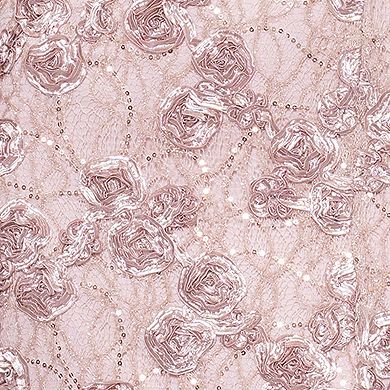 Women's X Evenings Soutache Lace Off The Shoulder Evening Gown