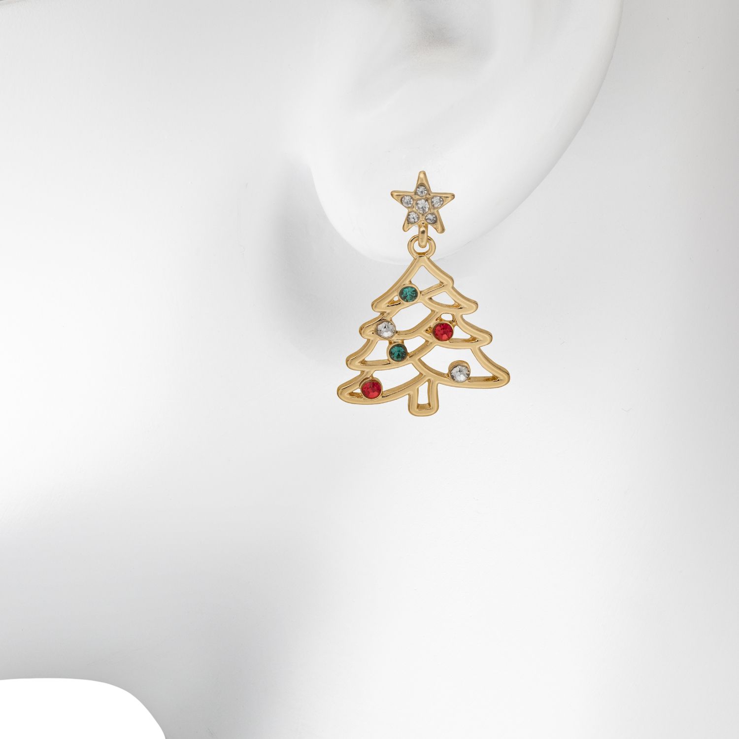 Christmas earrings kohls store