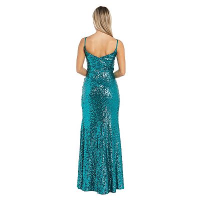 white christmas dresses THE MAIN EVENT SEQUIN CORSET MAXI DRESS – AKIRA main image 0