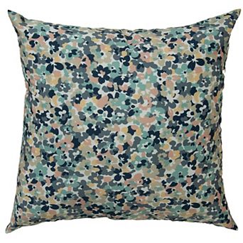 Rizzy Home Al 22 in x 22 in Floral Pattern Indoor / Outdoor Throw Pillow