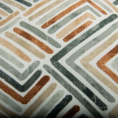 Rizzy Home Ally 22 in. x 22 in. Geometric Indoor / Outdoor Throw Pillow