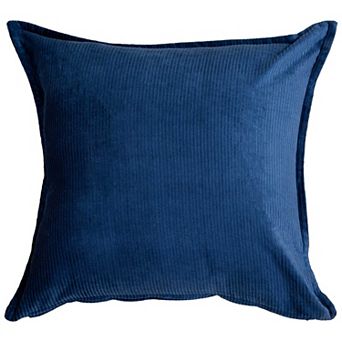 Rizzy Home Abby 20 in x 20 in Corduroy Throw Pillow Cover