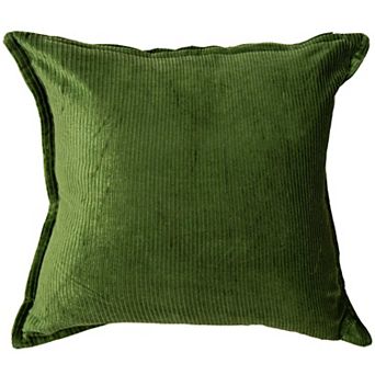 Rizzy Home Abby 20 in x 20 in Corduroy Throw Pillow