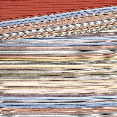 Oceanfront Resort Naples Striped Quilt & Sham Set