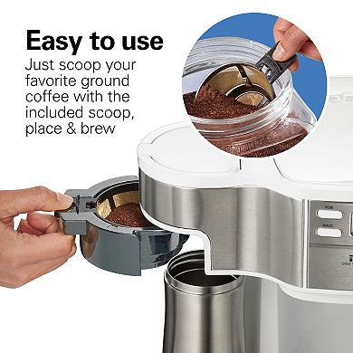 Hamilton Beach 2-Way Programmable Coffee Maker