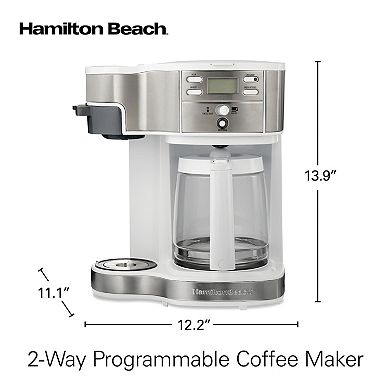 Hamilton Beach 2-Way Programmable Coffee Maker