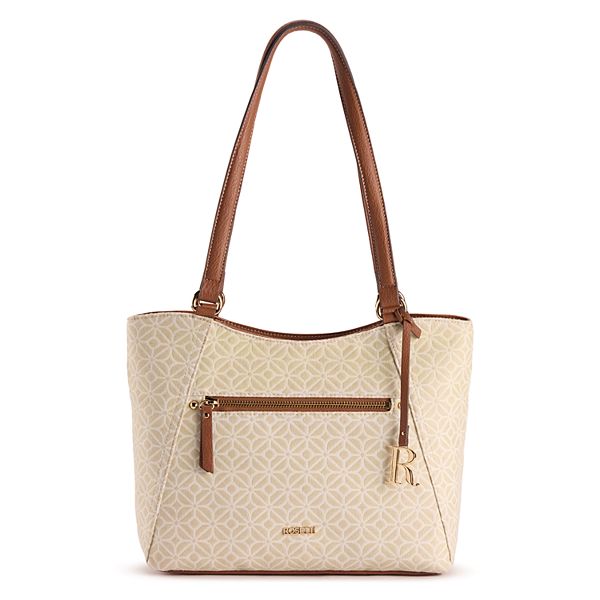 Rosetti Josephine Satchel Bag - Logo Jaquard