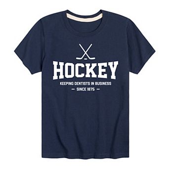 Boys 8-20 Hockey Dentist Graphic Tee