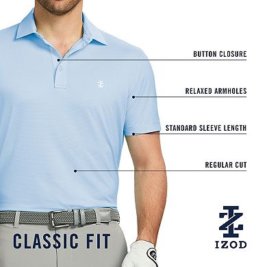 Men's IZOD Swingflex Elite Short Sleeve Mesh Polo