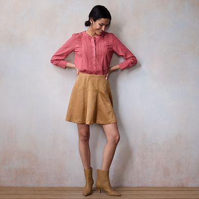 Women's LC Lauren Conrad Paneled Mini Skirt