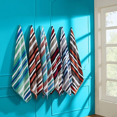 SUPERIOR Striped Textured Rope Oversized Beach Towel