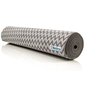 Bintiva Chevron Style Yoga Towel Hybrid Mat