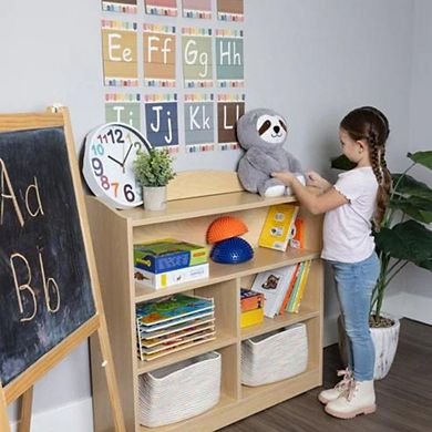 Deluxe Wood Bookcase 48"