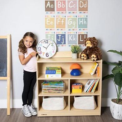 Deluxe Wood Bookcase 48"