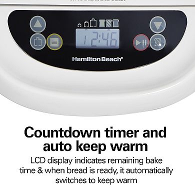 Hamilton Beach Artisan Dough & Bread Maker