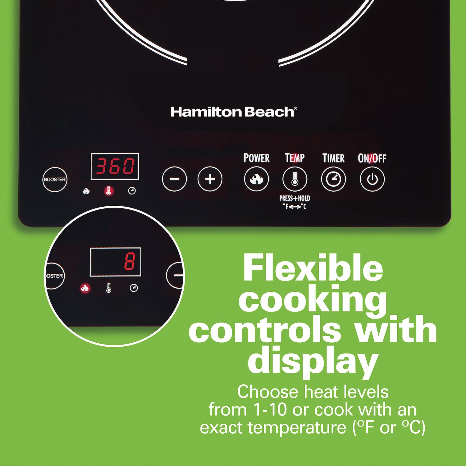 Hamilton Beach Single Induction Cooktop