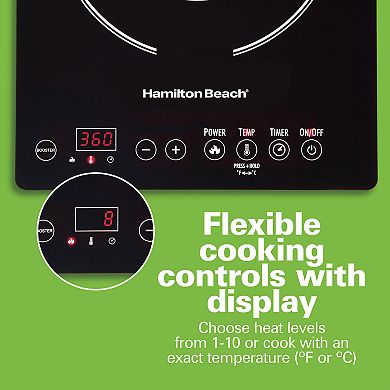 Hamilton Beach Single Induction Cooktop
