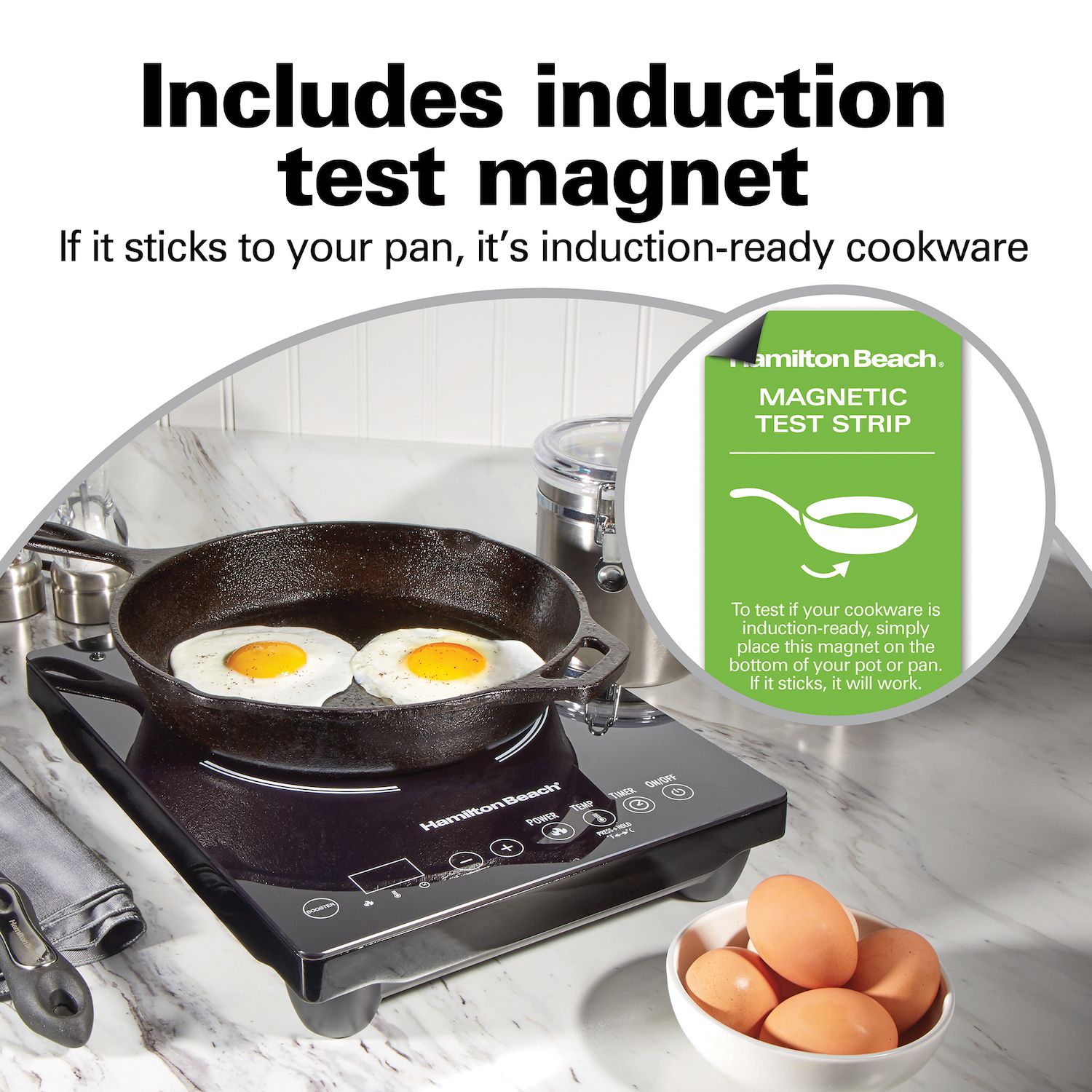 Hamilton Beach Single Induction Cooktop