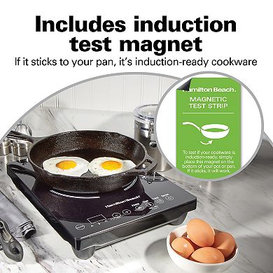Hamilton Beach Single Induction Cooktop